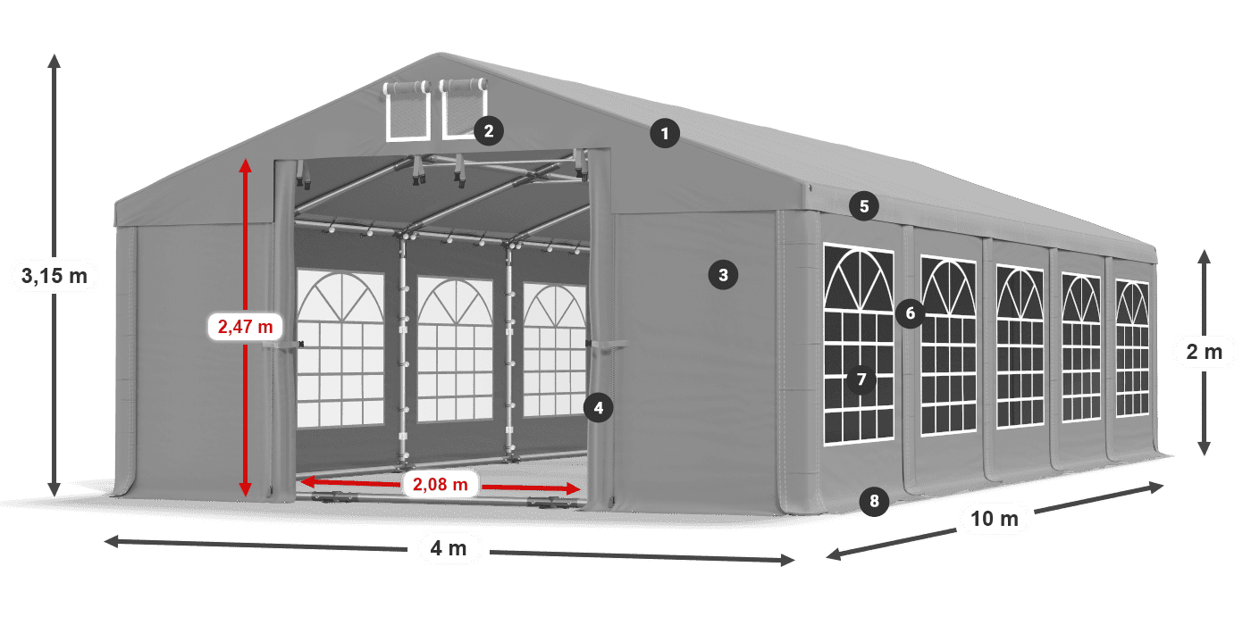 IMS 580 PVC legenda 2m