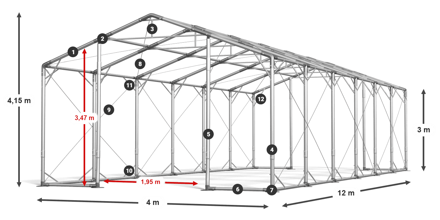 POLAR legenda 2,5m-4m