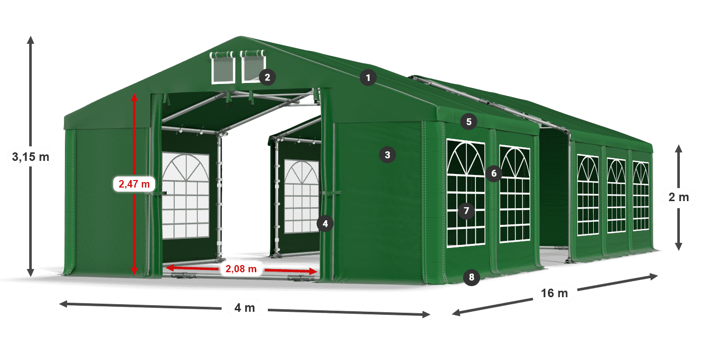 ISD 560 PVC legenda 2m
