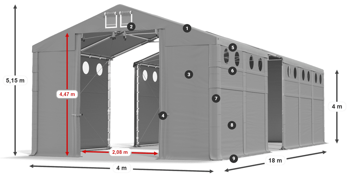 MFRO 620 PVC legenda 4m
