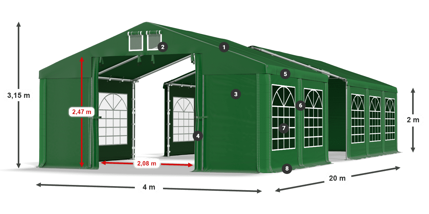ISD 560 PVC legenda 2m