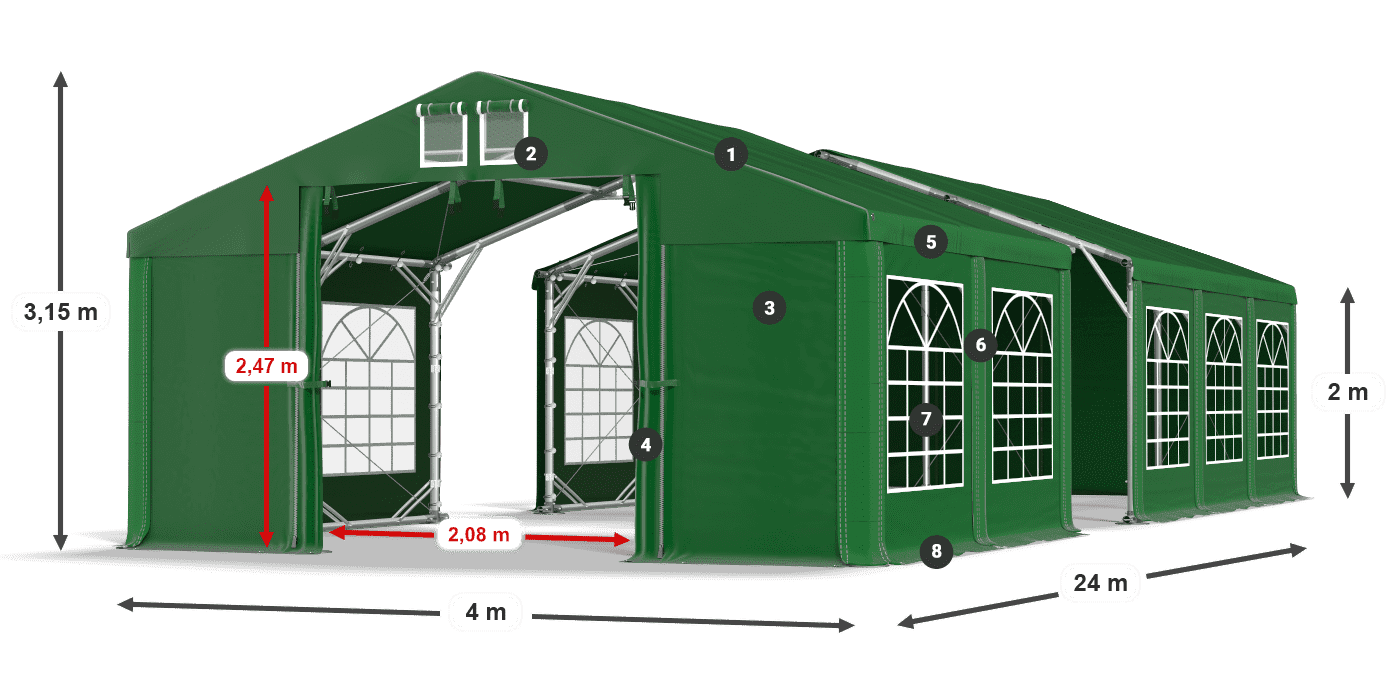 ISD 560 PVC legenda 2m