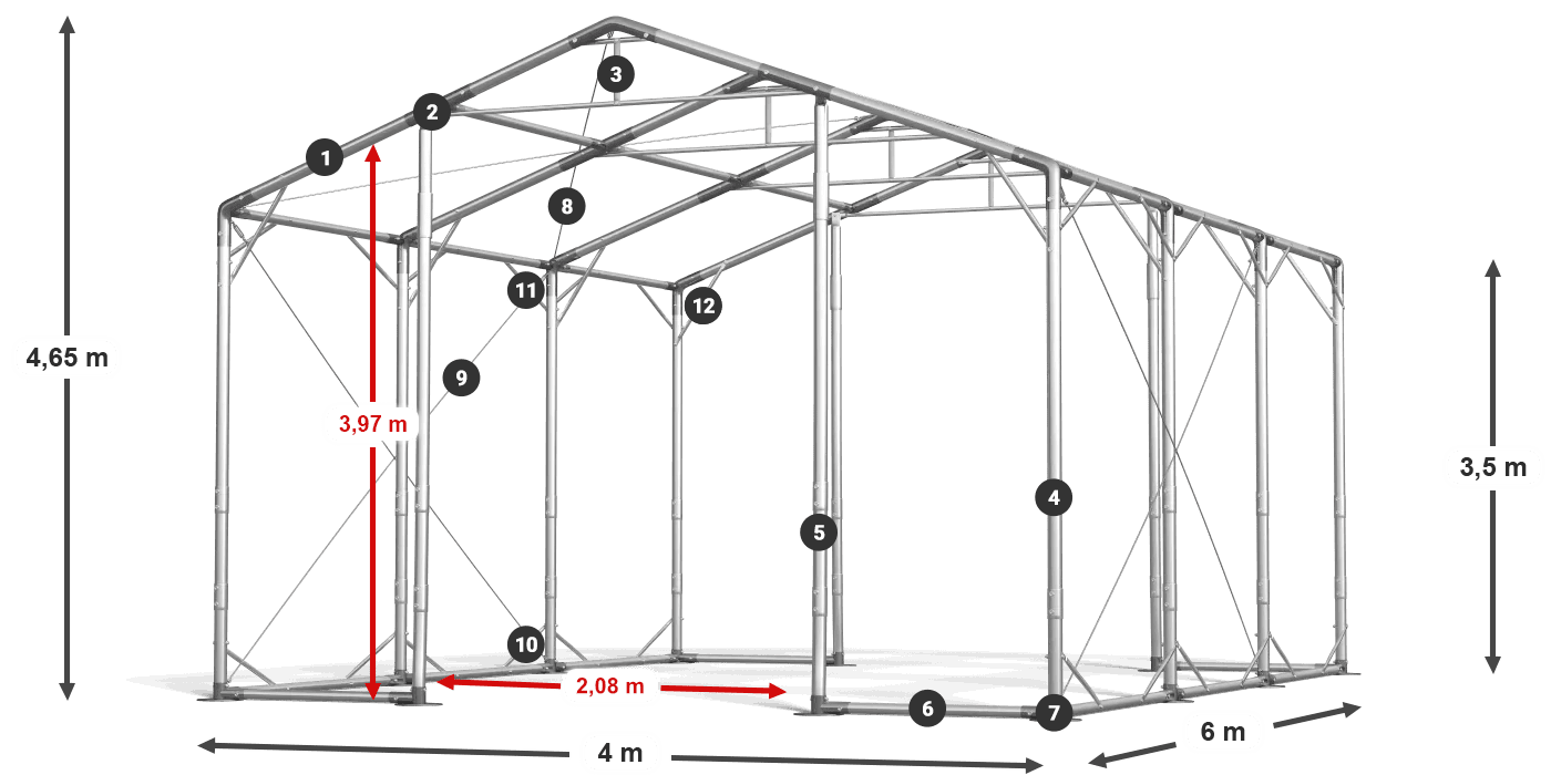 POLAR legenda 2,5m-4m
