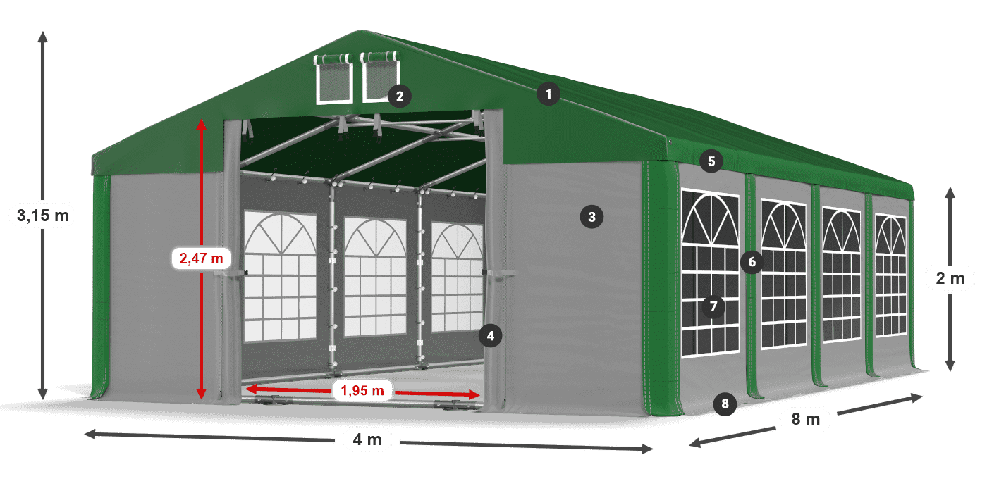 ISD 560 PVC legenda 2m