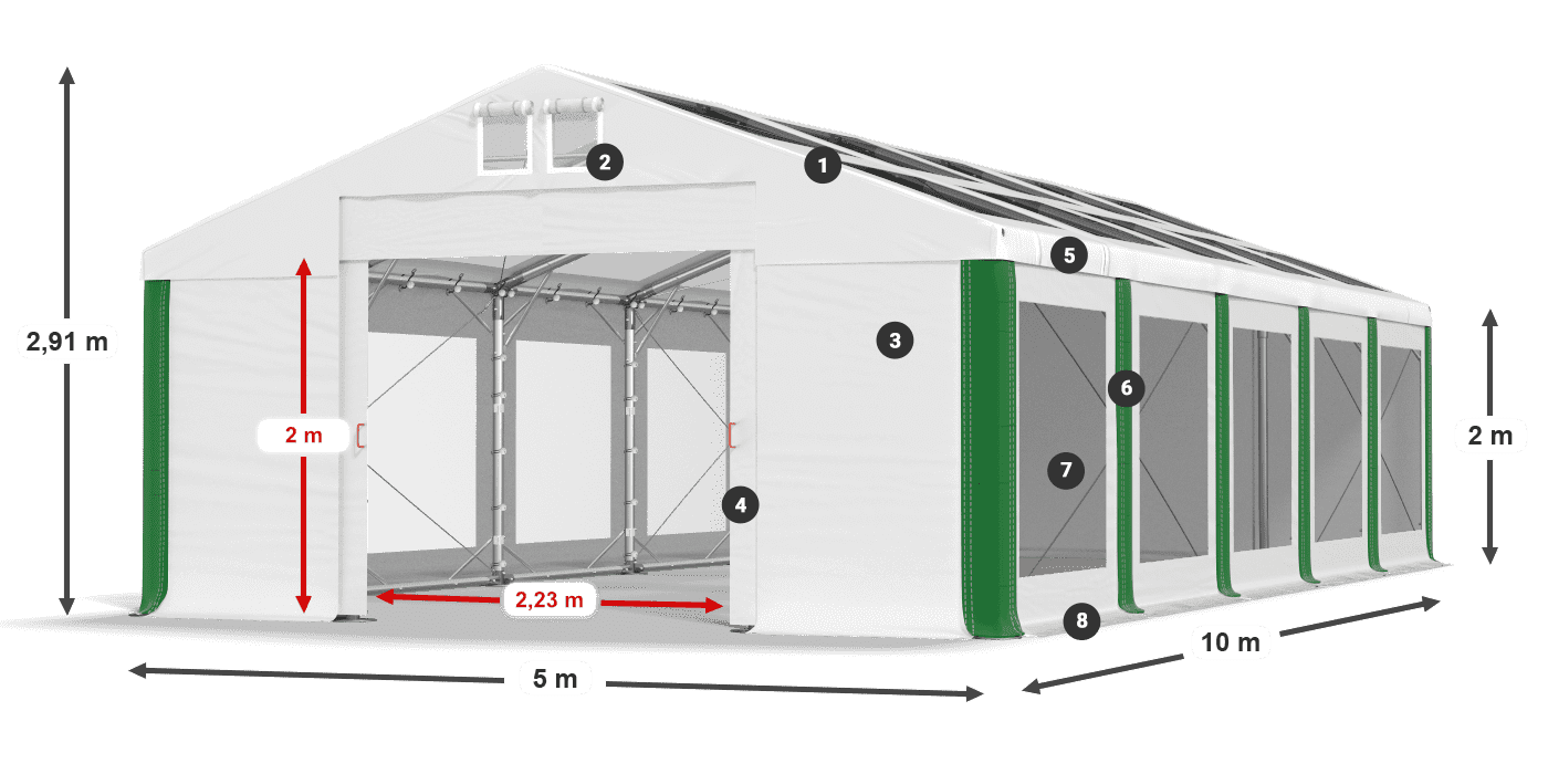 IMST 580 PVC legenda 2m