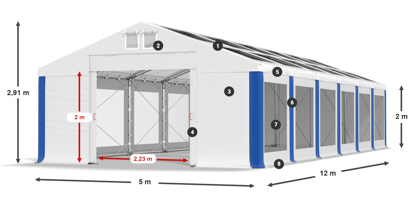 IMST 580 PVC legenda 2m