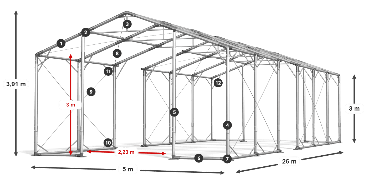 POLAR legenda 2,5m-4m
