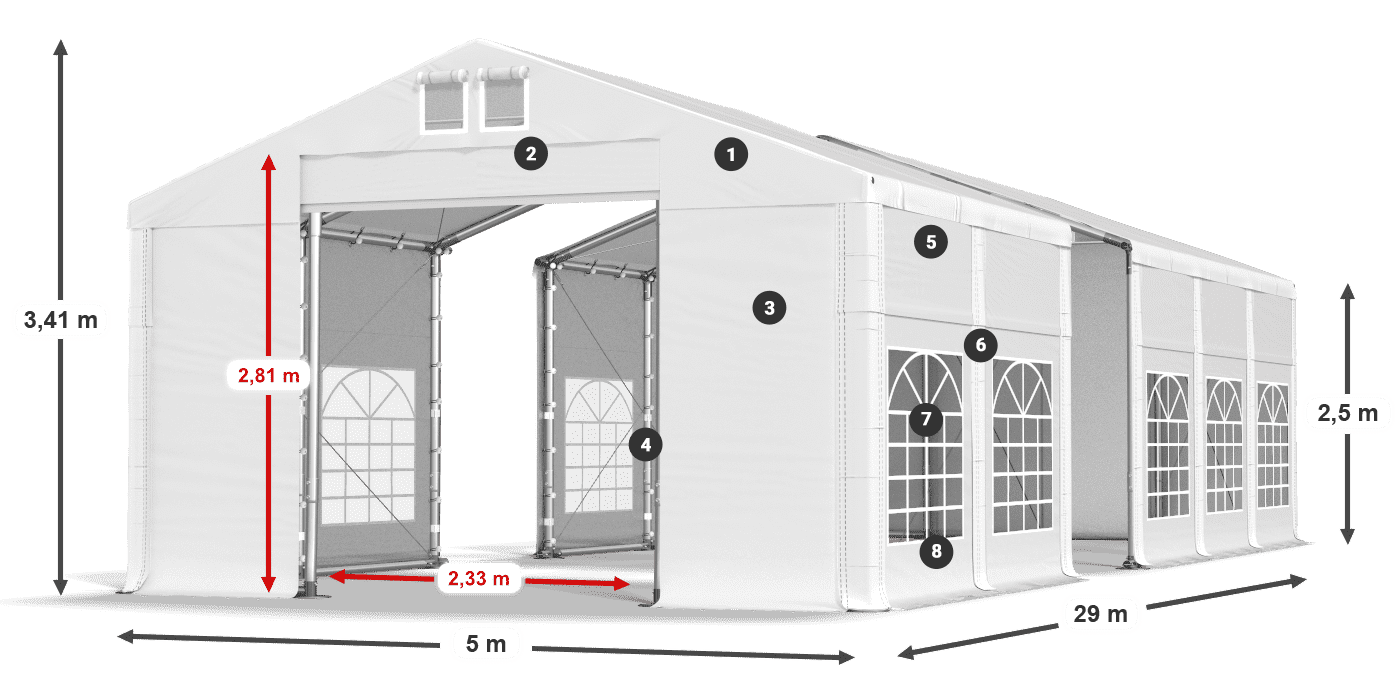 IFR 620 PVC legenda 2,5 m