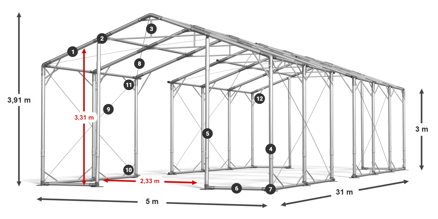 POLAR legenda 2,5m-4m