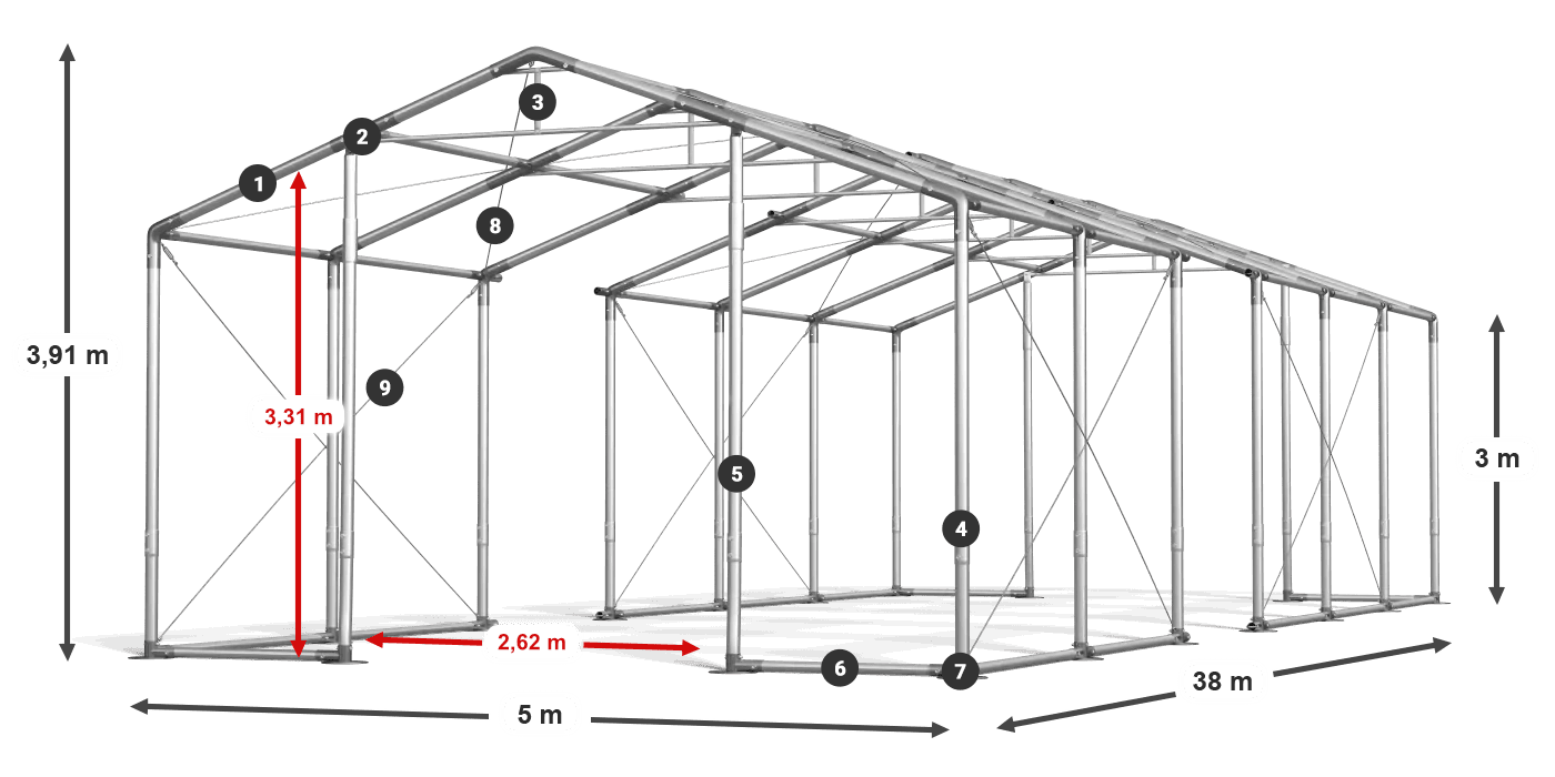 WINTER PLUS legenda 2,5m-4m