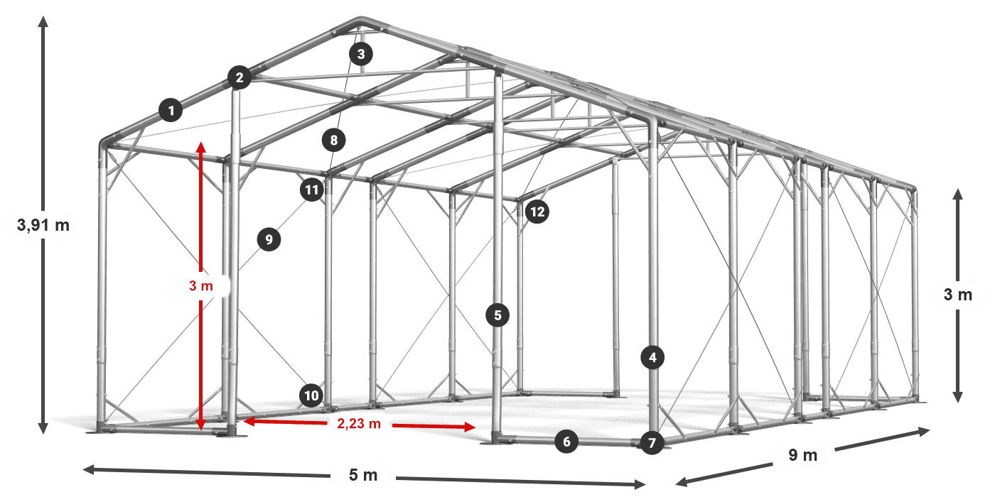 POLAR legenda 2,5m-4m