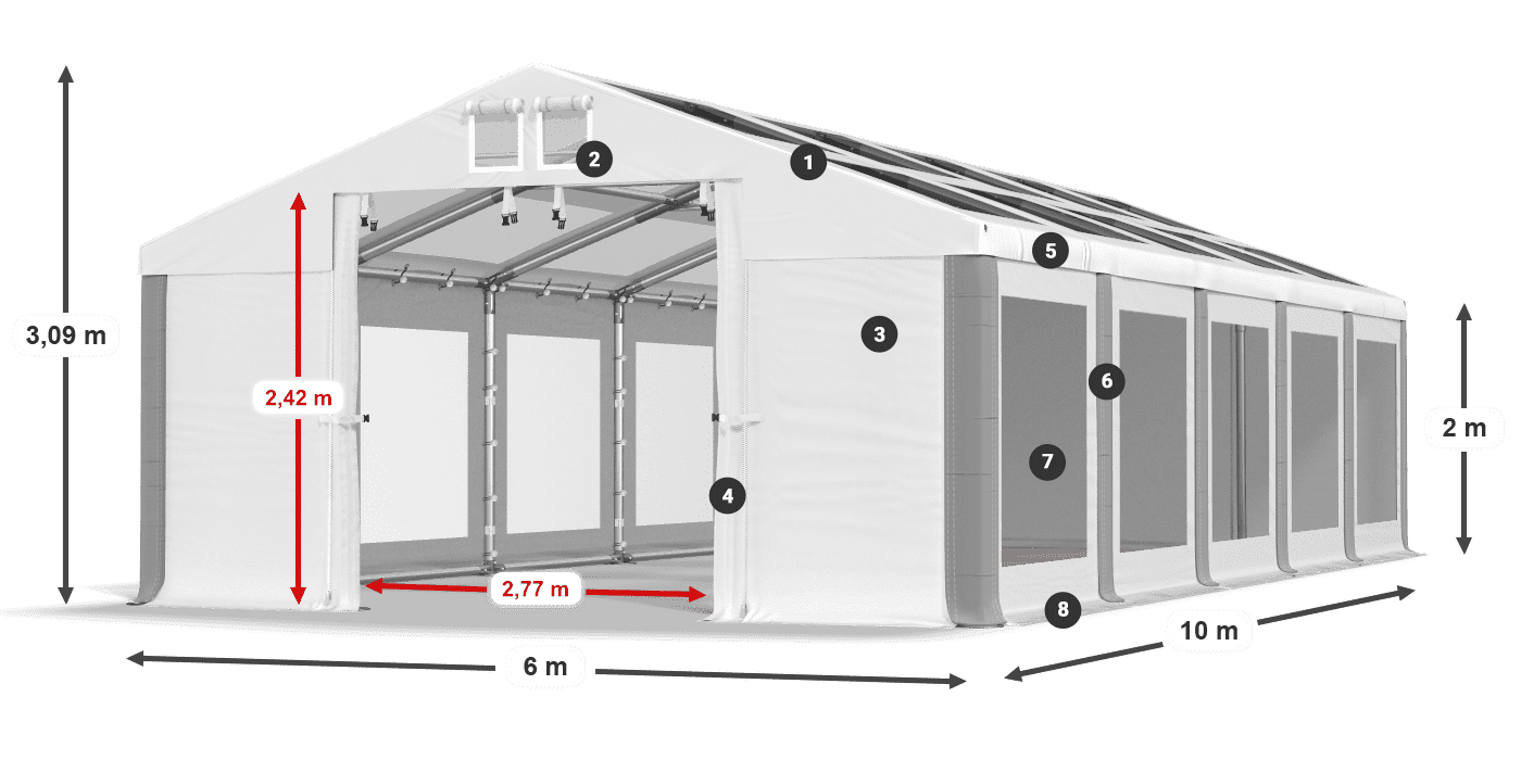 IMST 580 PVC legenda 2m