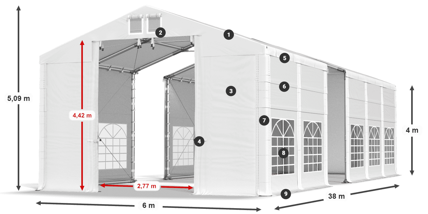 ISD 560 PVC legenda 4m