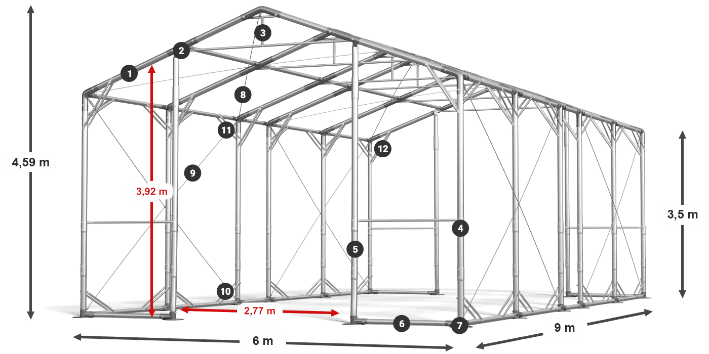 POLAR PLUS legenda 2,5m-4m