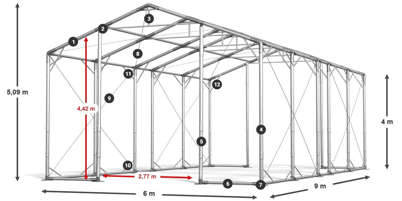 POLAR legenda 2,5m-4m