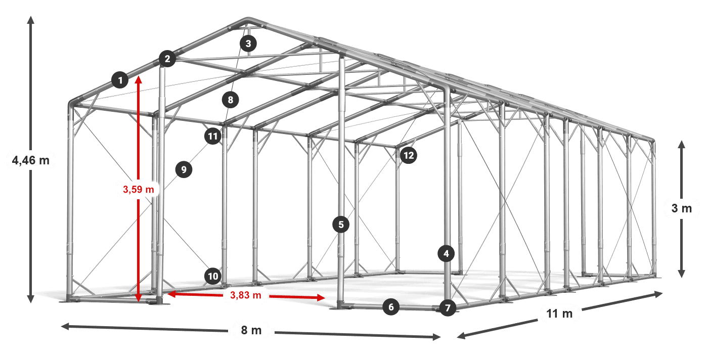 POLAR legenda 2,5m-4m