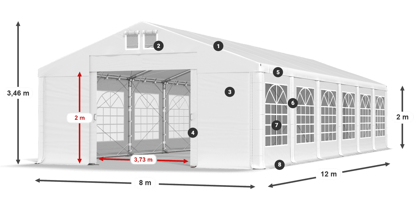 IMS 580 PVC legenda 2m
