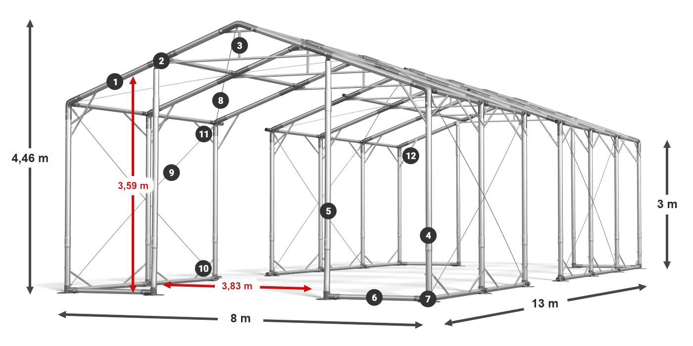 POLAR legenda 2,5m-4m
