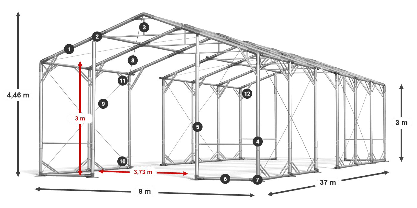 POLAR PLUS legenda 2,5m-4m