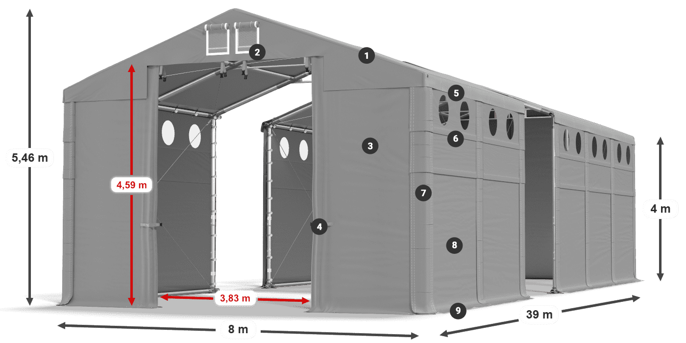 MFRO 620 PVC legenda 4m