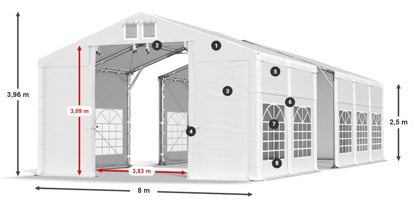 IFR 620 PVC legenda 2,5 m