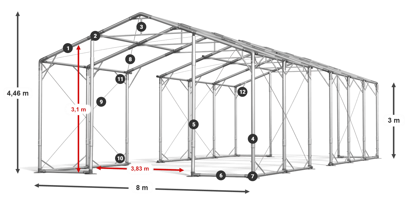 POLAR legenda 2,5m-4m