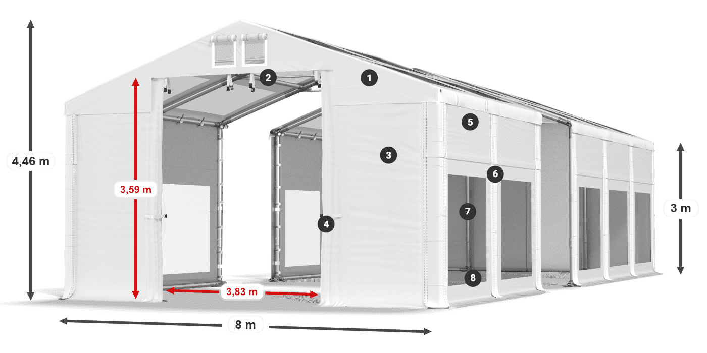 IMST 580 PVC legenda 3m