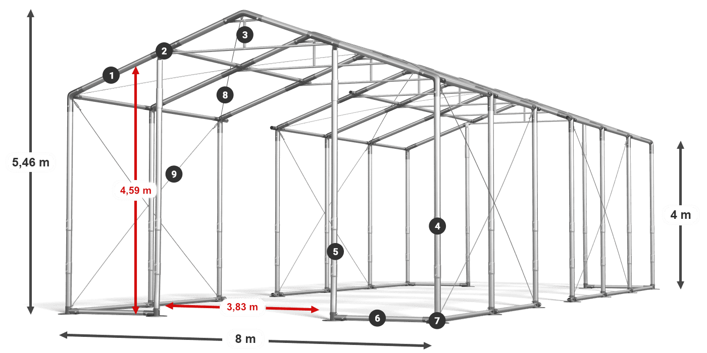 WINTER PLUS legenda 2,5m-4m