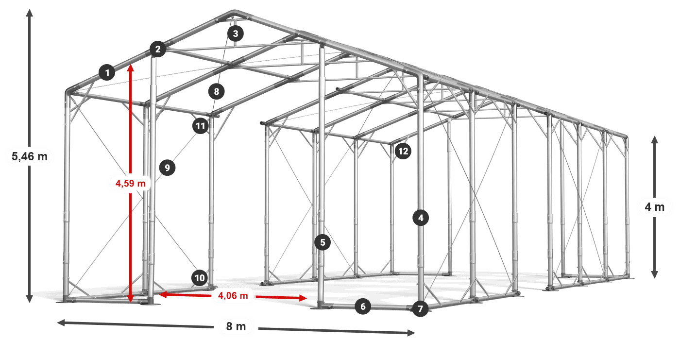 POLAR legenda 2,5m-4m
