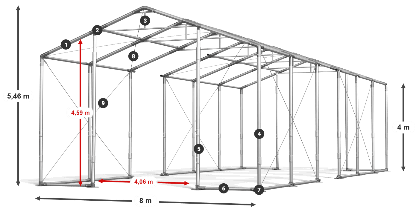 WINTER PLUS legenda 2,5m-4m