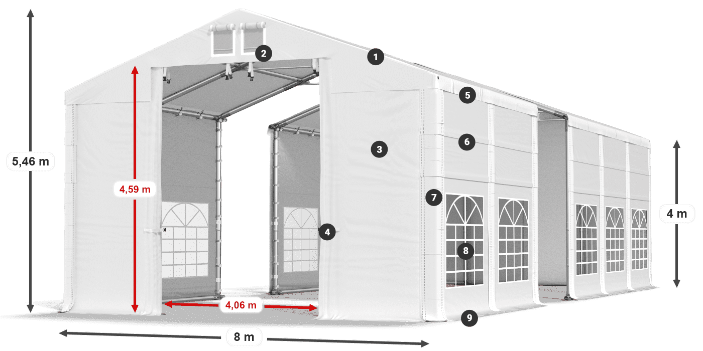 IMS 580 PVC legenda 4m
