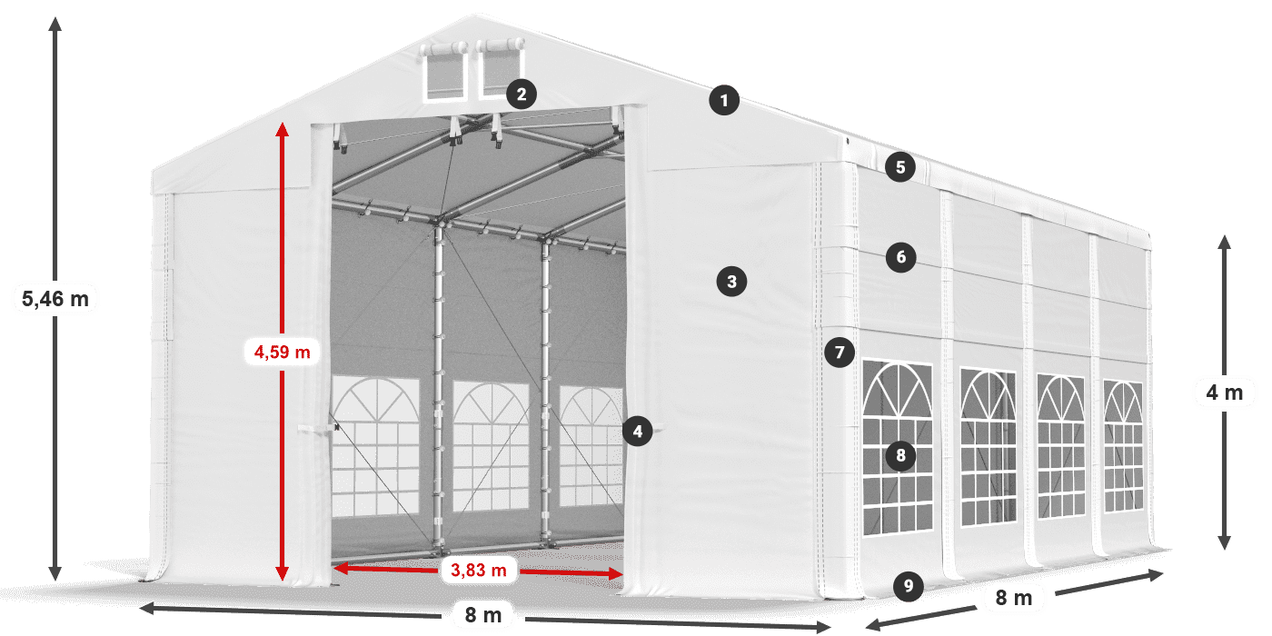 IFR 620 PVC legenda 4m