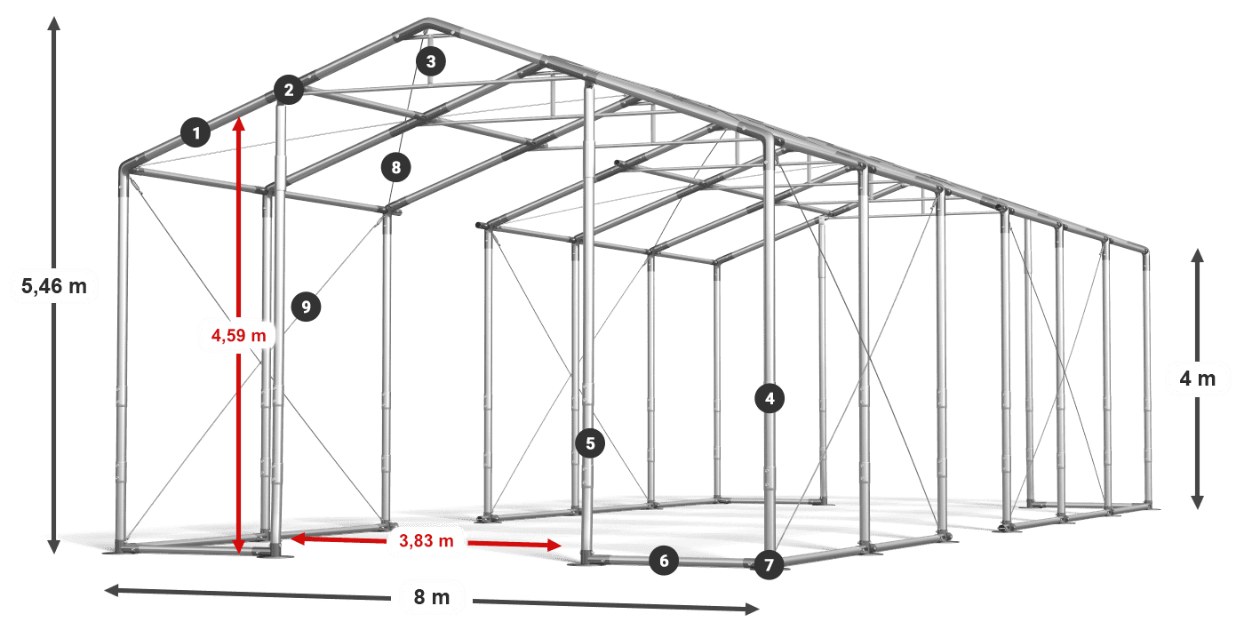 WINTER PLUS legenda 2,5m-4m
