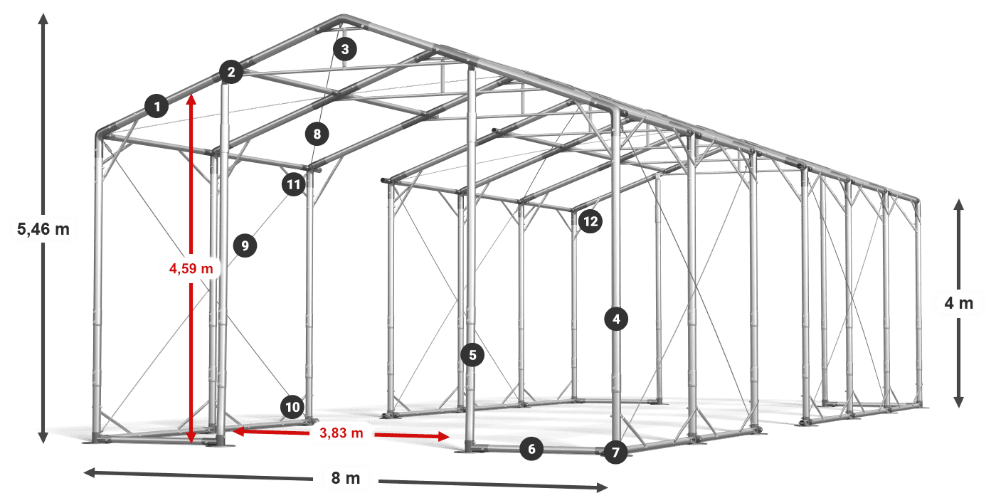 POLAR legenda 2,5m-4m
