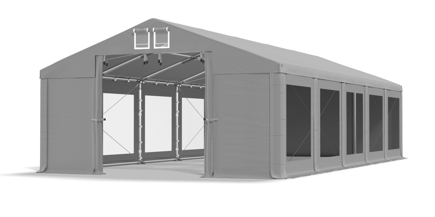 Brána stanu otevřena