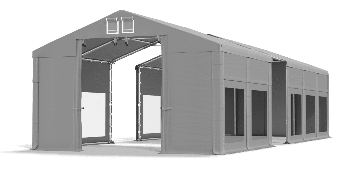 Brána stanu otevřena