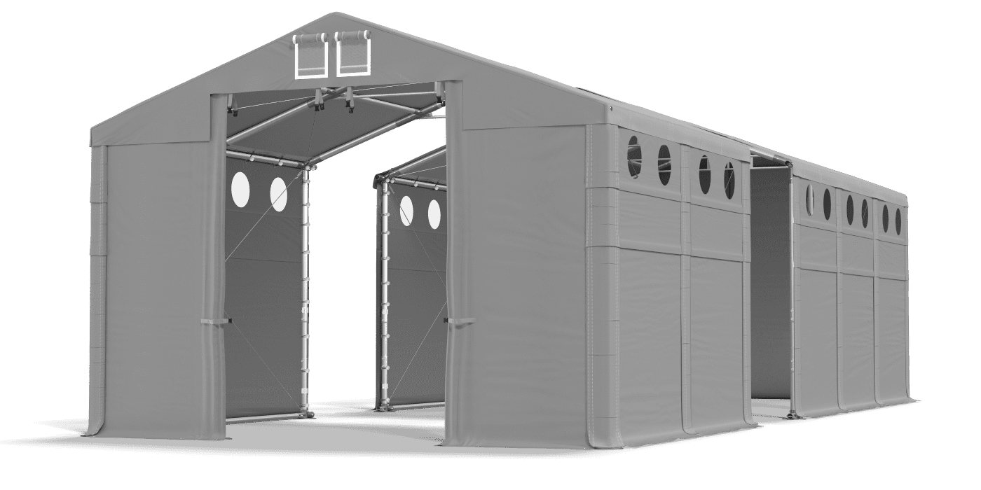 Brána stanu otevřena