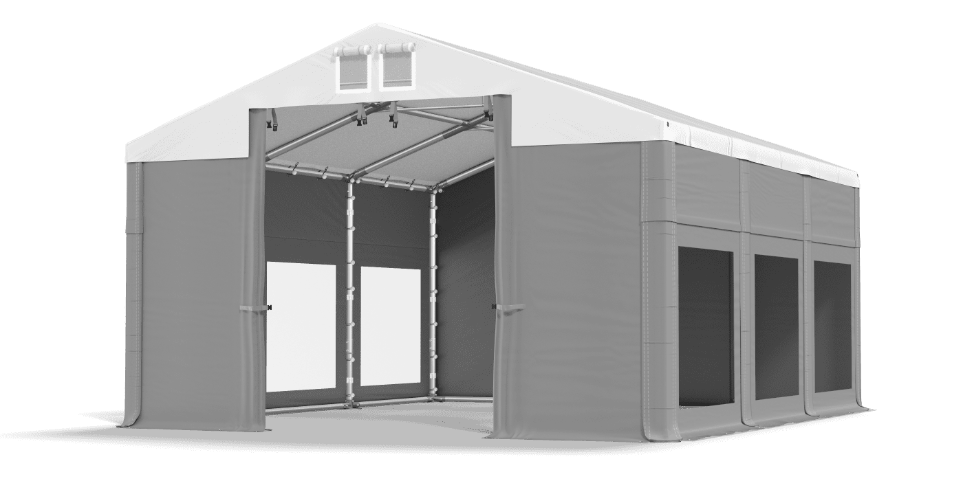 Brána stanu otevřena