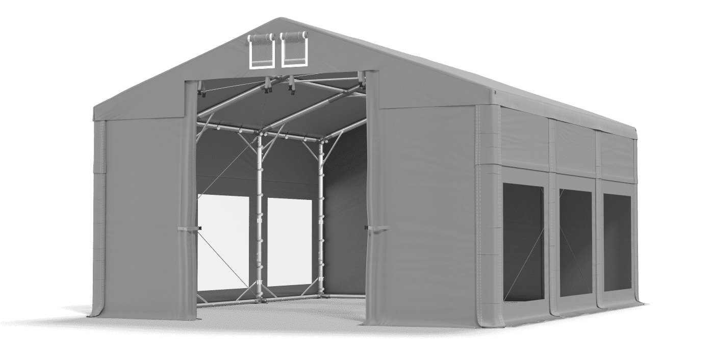 Brána stanu otevřena