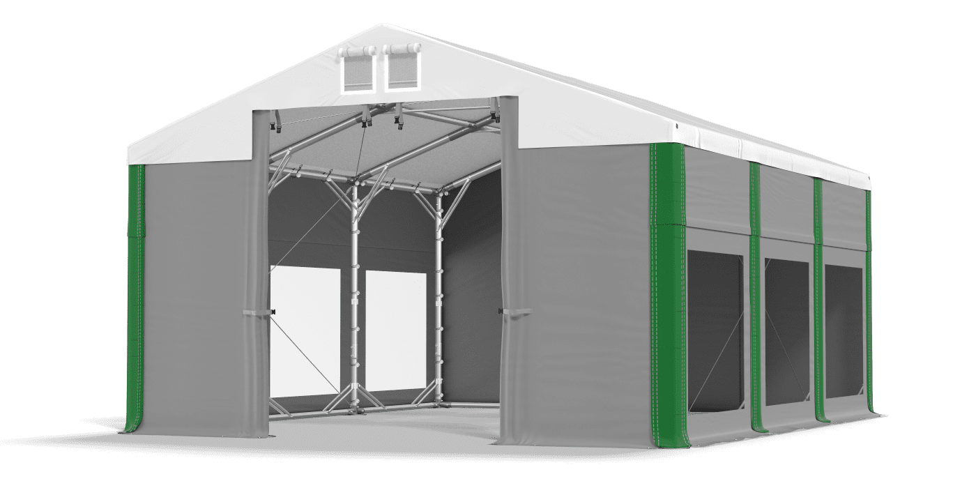 Brána stanu otevřena