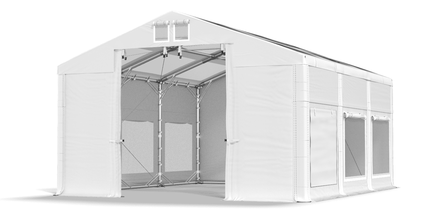 Brána stanu otevřena