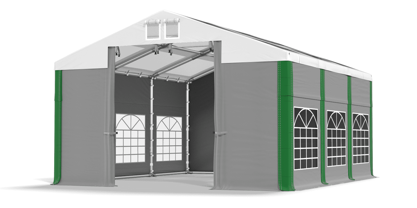 Brána stanu otevřena