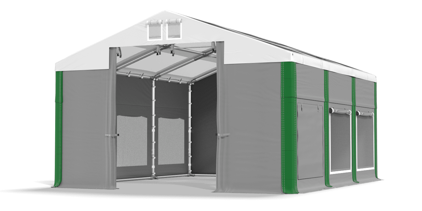 Brána stanu otevřena