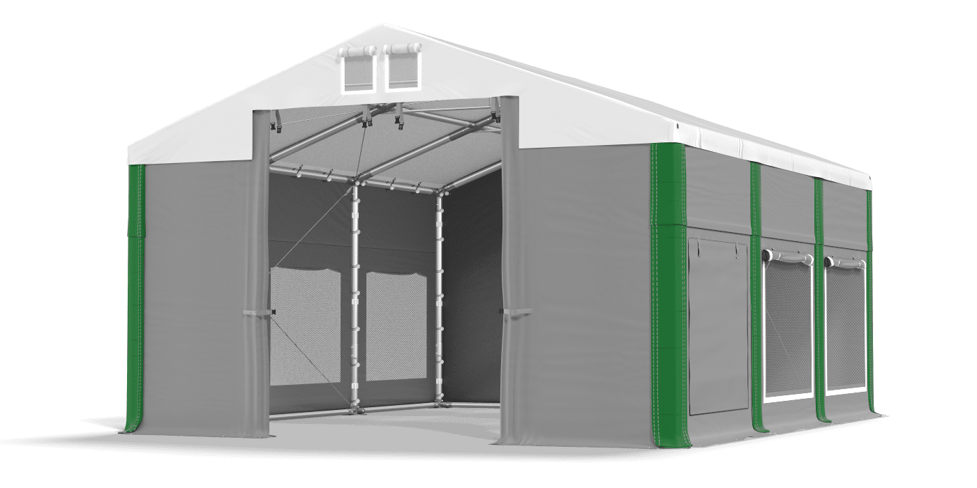 Brána stanu otevřena