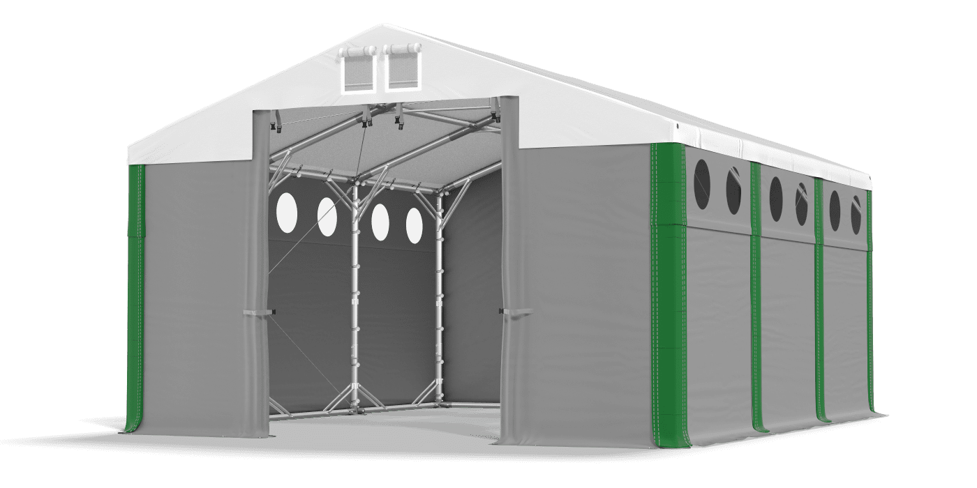 Brána stanu otevřena