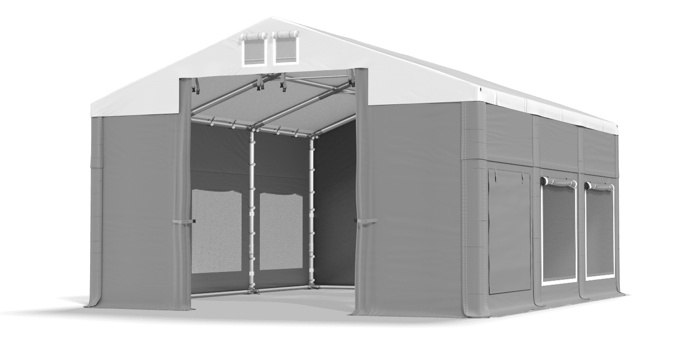 Brána stanu otevřena