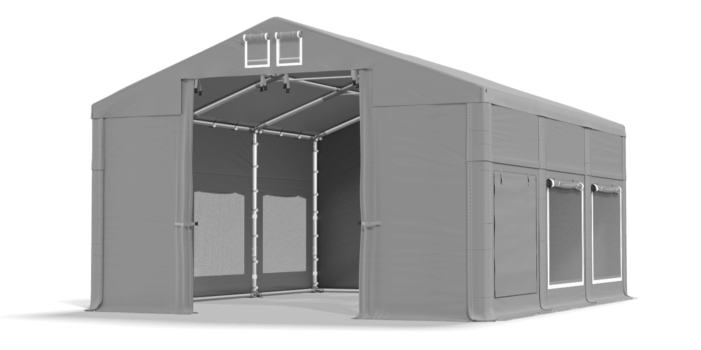 Brána stanu otevřena