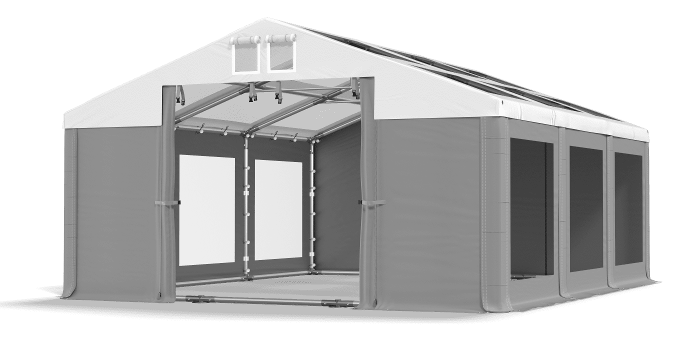 Brána stanu otevřena