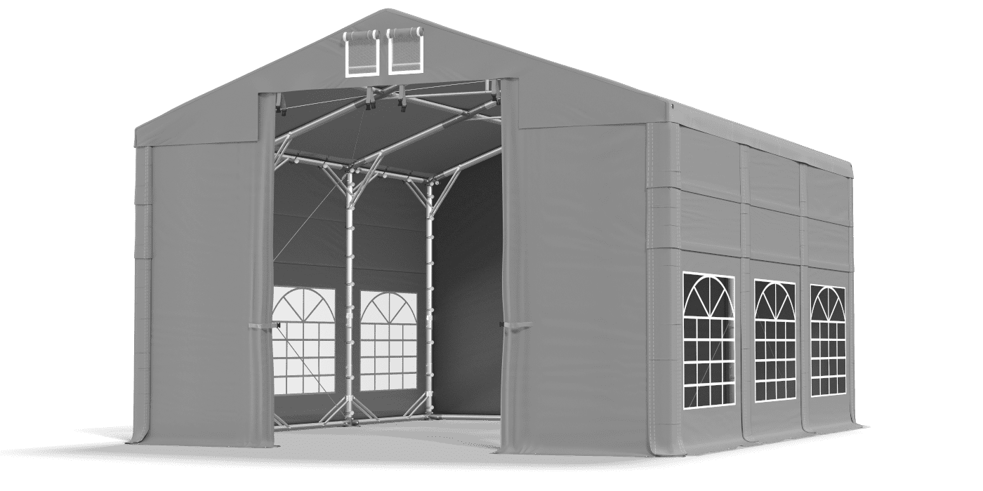 Brána stanu otevřena