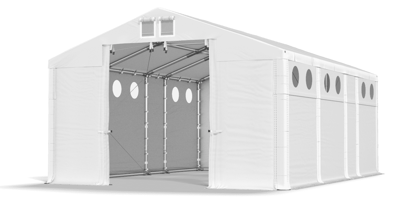 Brána stanu otevřena